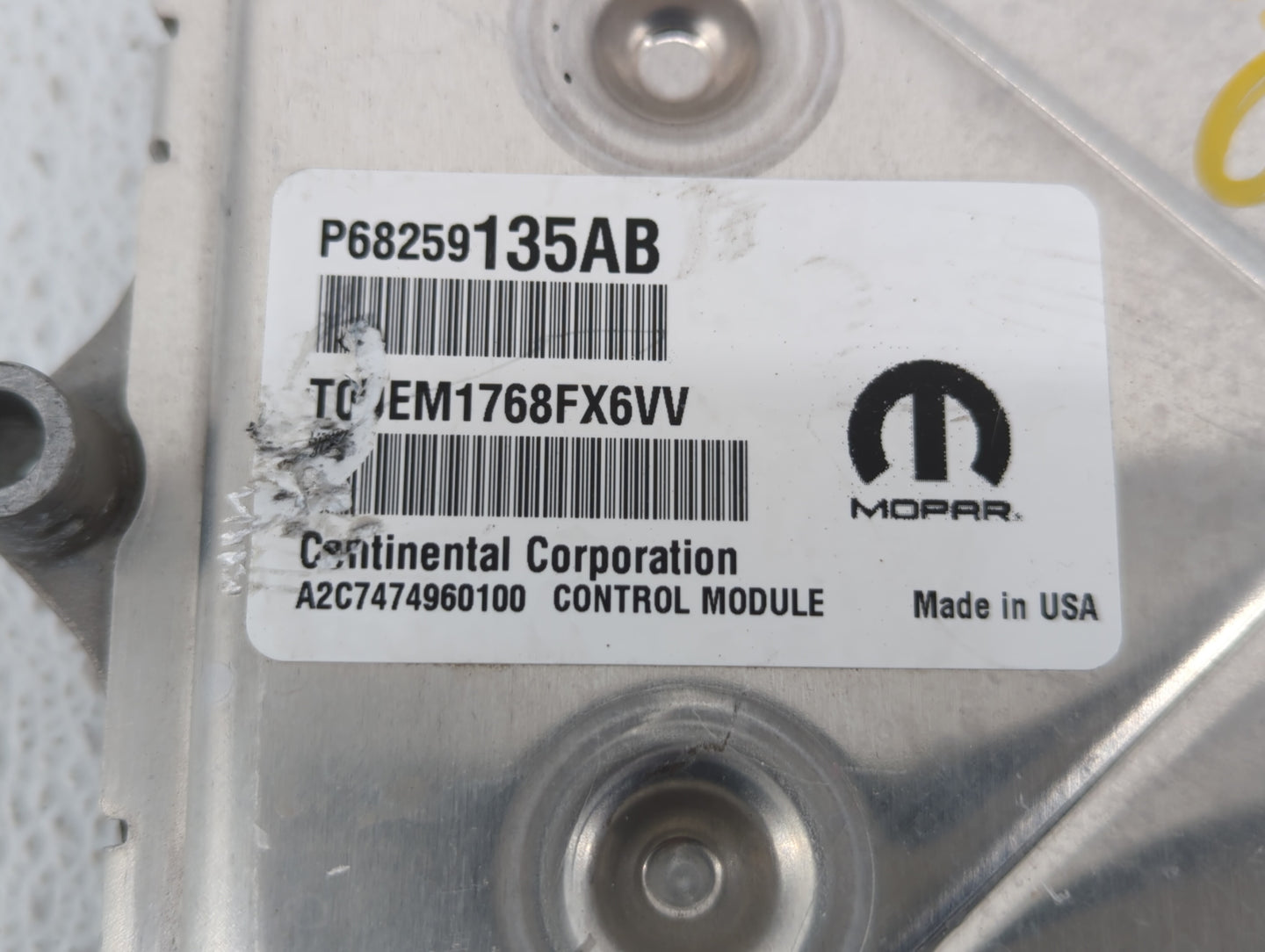 2016-2019 Dodge Journey PCM Engine Control Computer ECU ECM PCU OEM P/N:P68259135AB P68259135AA Fits Fits 2016 2017 2018 201