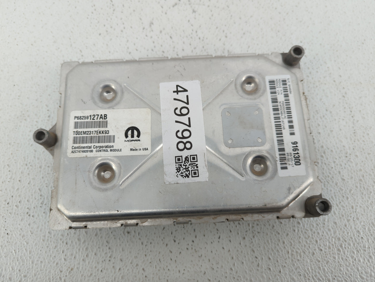 2016-2020 Dodge Journey PCM Engine Control Computer ECU ECM PCU OEM P/N:P68259127AB P68259127AA Fits Fits 2016 2017 2018 201