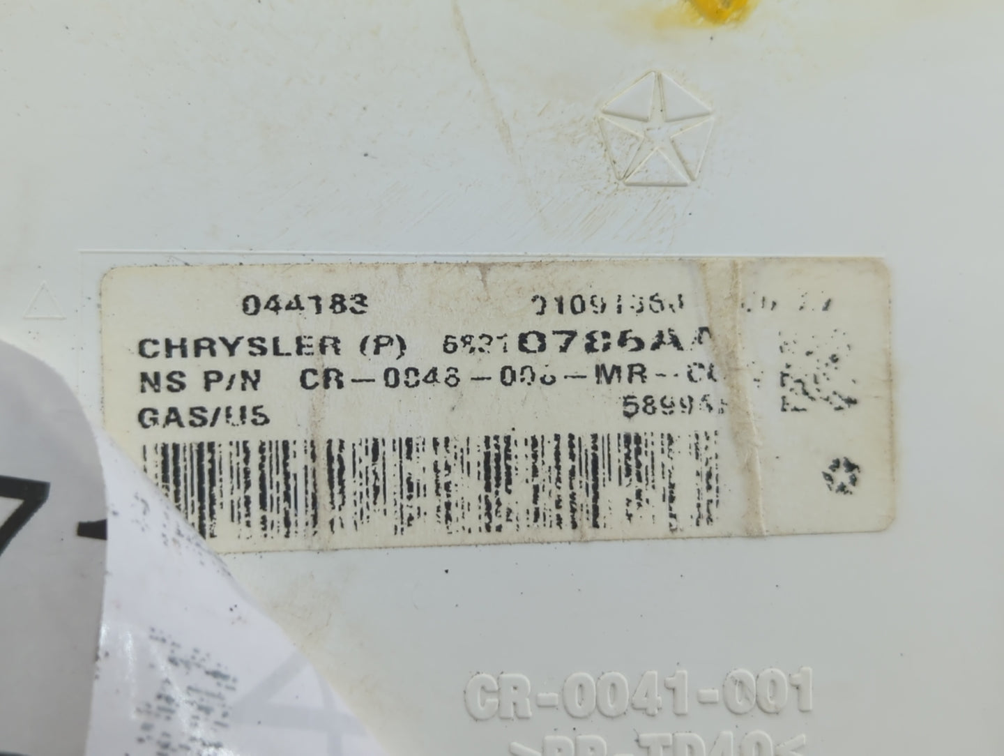 2018 Dodge Journey Instrument Cluster Speedometer Gauges P/N:68310786AA Fits OEM Used Auto Parts - Oemusedautoparts1.com