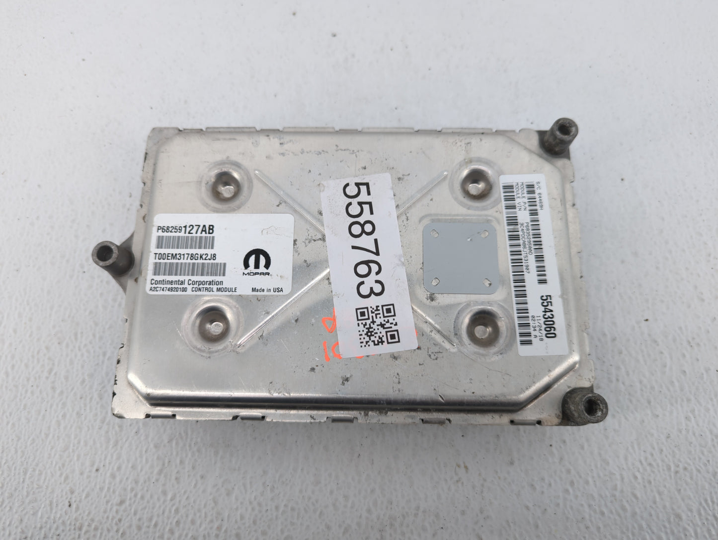 2016-2020 Dodge Journey PCM Engine Control Computer ECU ECM PCU OEM P/N:P68352950AD Fits Fits 2016 2017 2018 2019 2020 OEM U