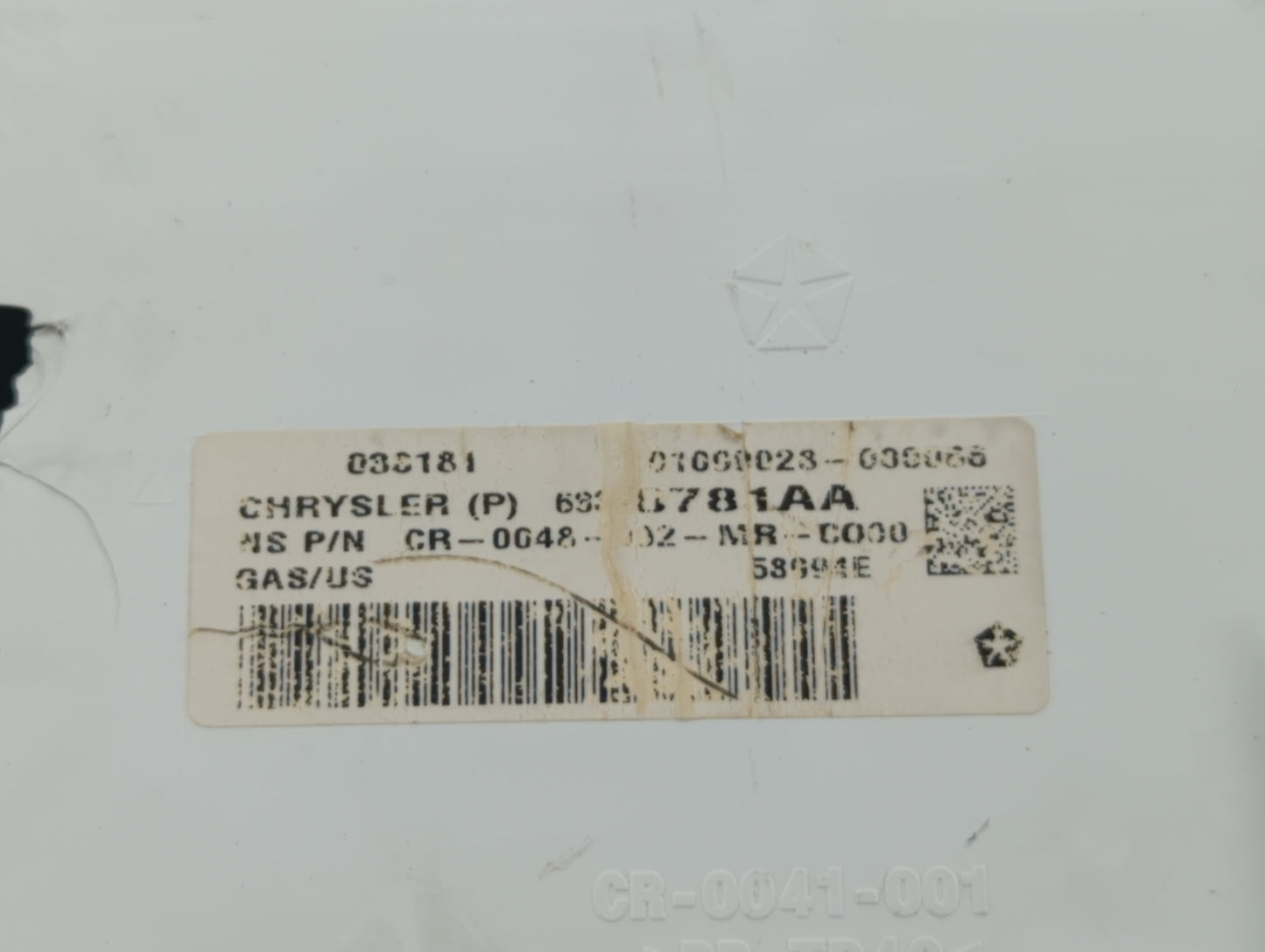 2018 Dodge Journey Instrument Cluster Speedometer Gauges P/N:8781AA Fits OEM Used Auto Parts - Oemusedautoparts1.com