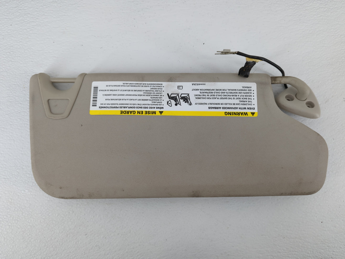 2011-2020 Dodge Journey Sun Visor Shade Replacement Passenger Right Mirror Fits OEM Used Auto Parts - Oemusedautoparts1.com