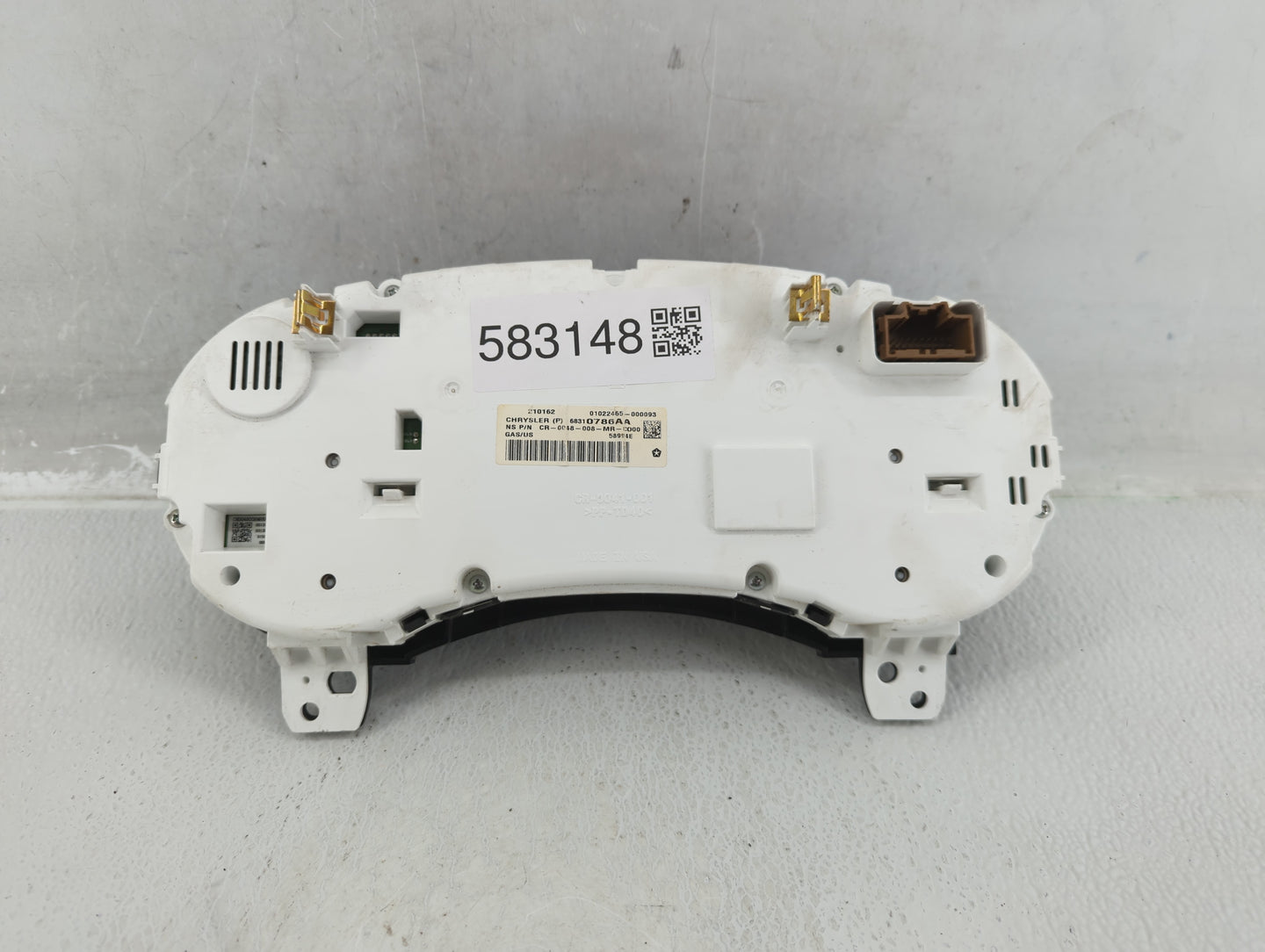 2018 Dodge Journey Instrument Cluster Speedometer Gauges P/N:CR-0048-008-MR 8781AA Fits OEM Used Auto Parts - Oemusedautopar