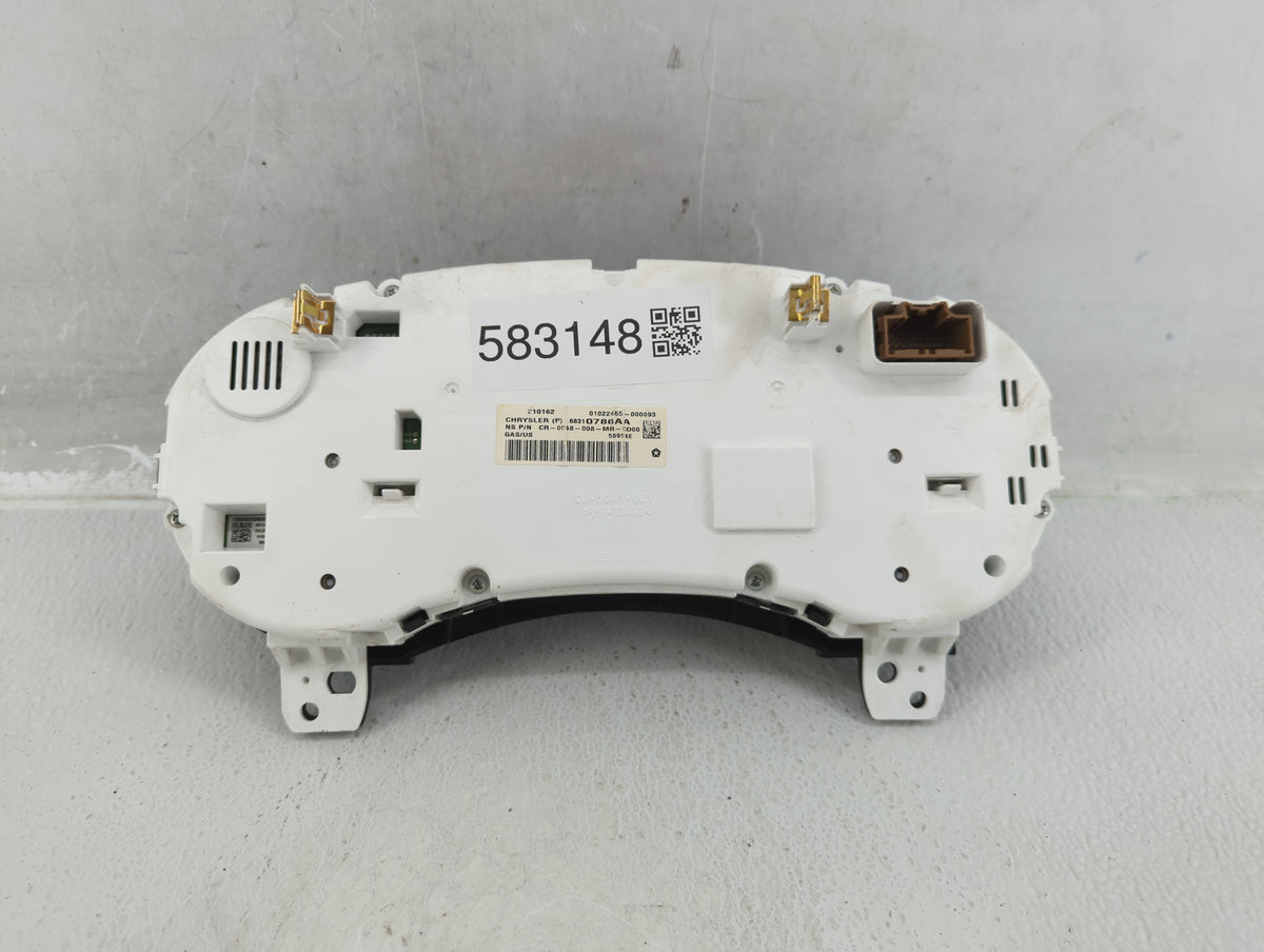 2017 Dodge Journey Instrument Cluster Speedometer Gauges P/N:CR-0048-008-MR 8781AA Miles: Fits OEM Used Auto Parts - Oemused