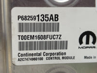2016-2019 Dodge Journey PCM Engine Control Computer ECU ECM PCU OEM P/N:P68259135AB Fits Fits 2016 2017 2018 2019 OEM Used A