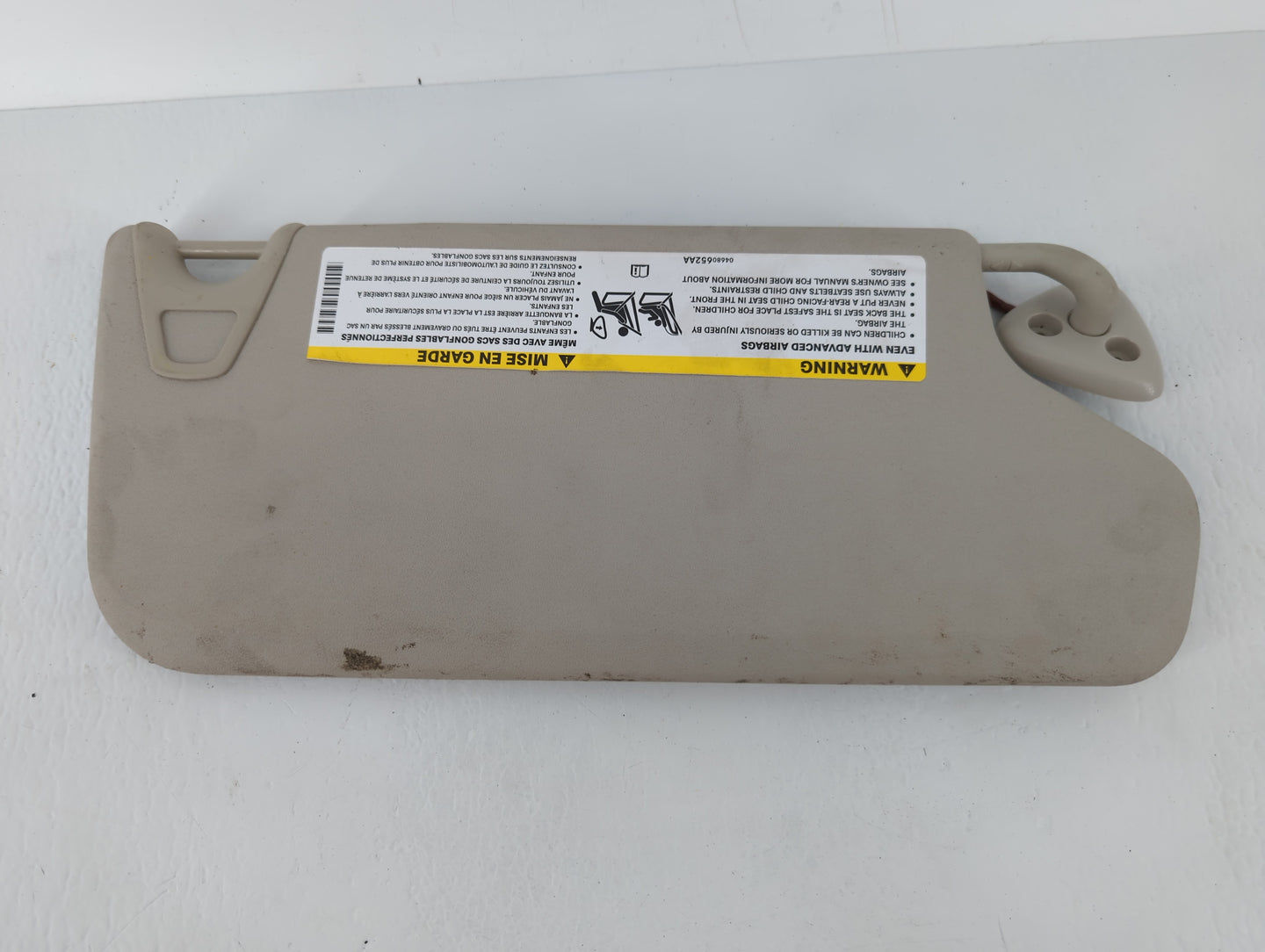 2011-2020 Dodge Journey Sun Visor Shade Replacement Passenger Right Mirror Fits OEM Used Auto Parts - Oemusedautoparts1.com