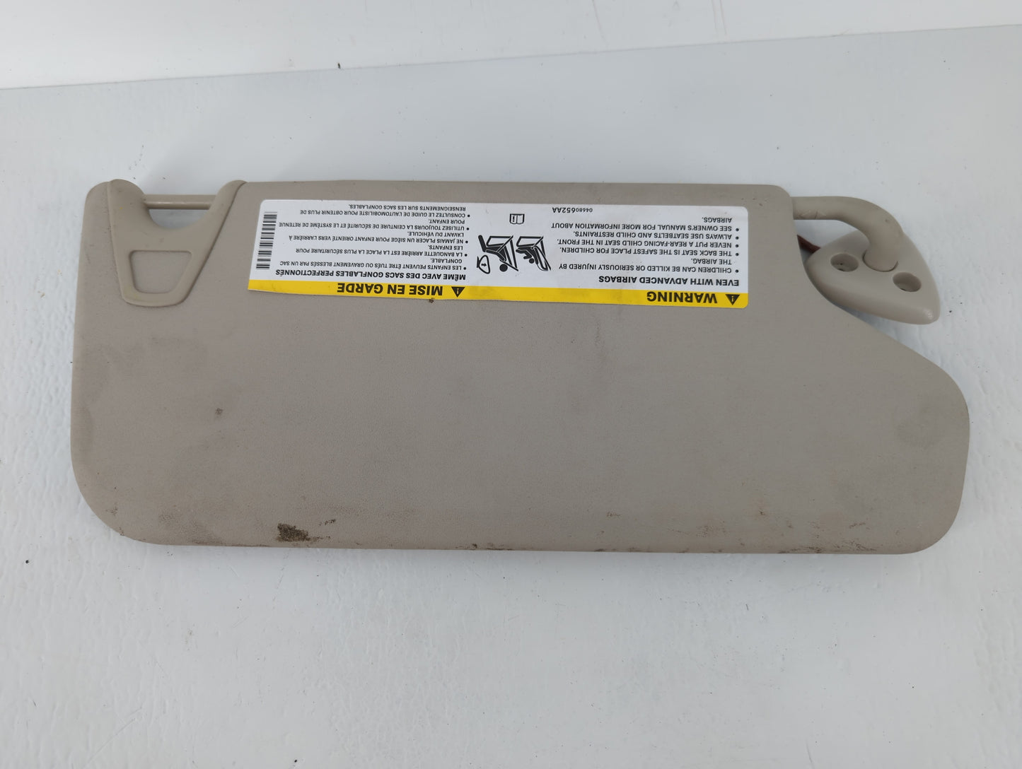 2011-2020 Dodge Journey Sun Visor Shade Replacement Passenger Right Mirror Fits OEM Used Auto Parts - Oemusedautoparts1.com