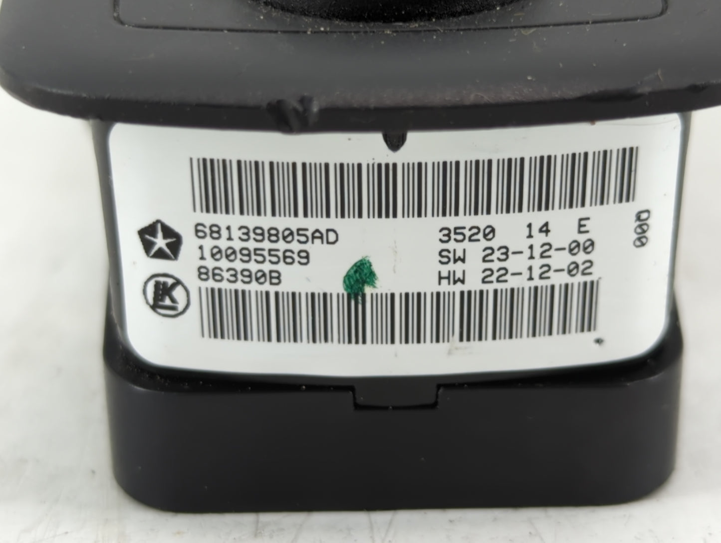 2011-2019 Dodge Journey Master Power Window Switch Replacement Driver Side Left P/N:68139805AD Fits OEM Used Auto Parts - Oe