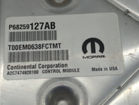2016-2020 Dodge Journey PCM Engine Control Computer ECU ECM PCU OEM P/N:2948960 P68259127AB Fits Fits 2016 2017 2018 2019 20
