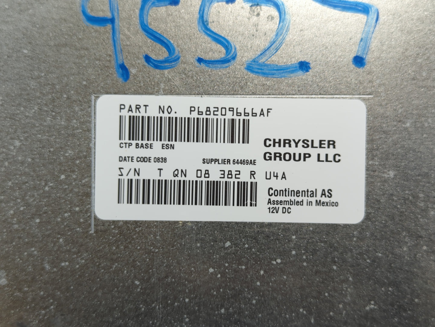 2018-2020 Dodge Journey Am Fm Cd Player Radio Receiver - Oemusedautoparts1.com