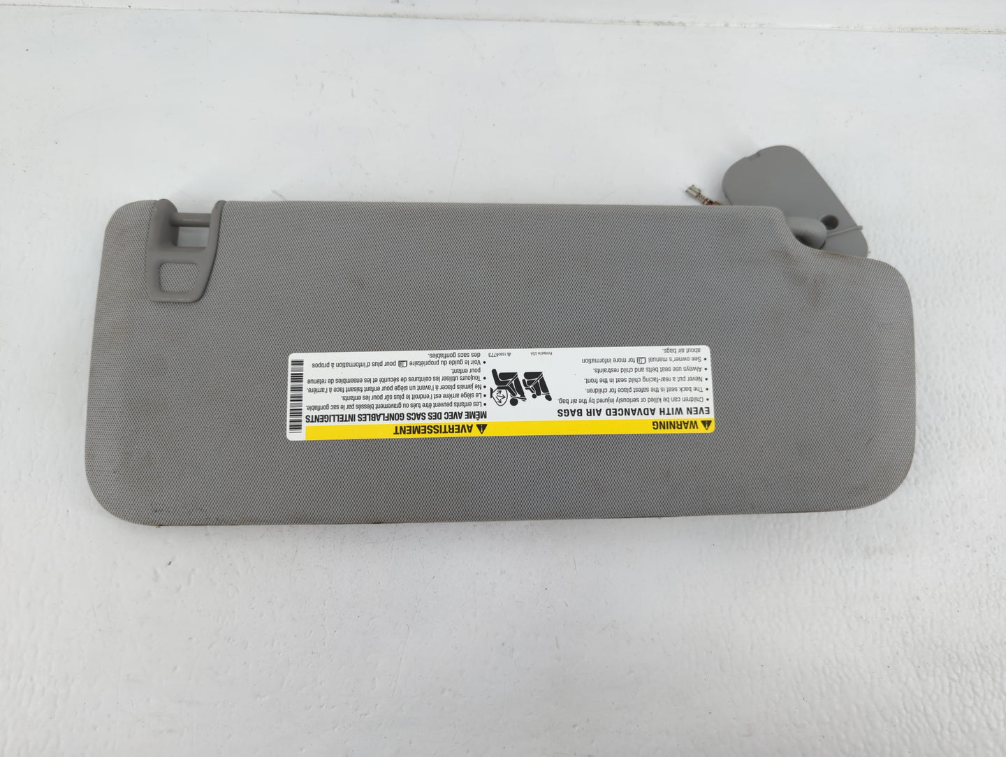 2011-2020 Dodge Journey Sun Visor Shade Replacement Passenger Right Mirror Fits OEM Used Auto Parts - Oemusedautoparts1.com