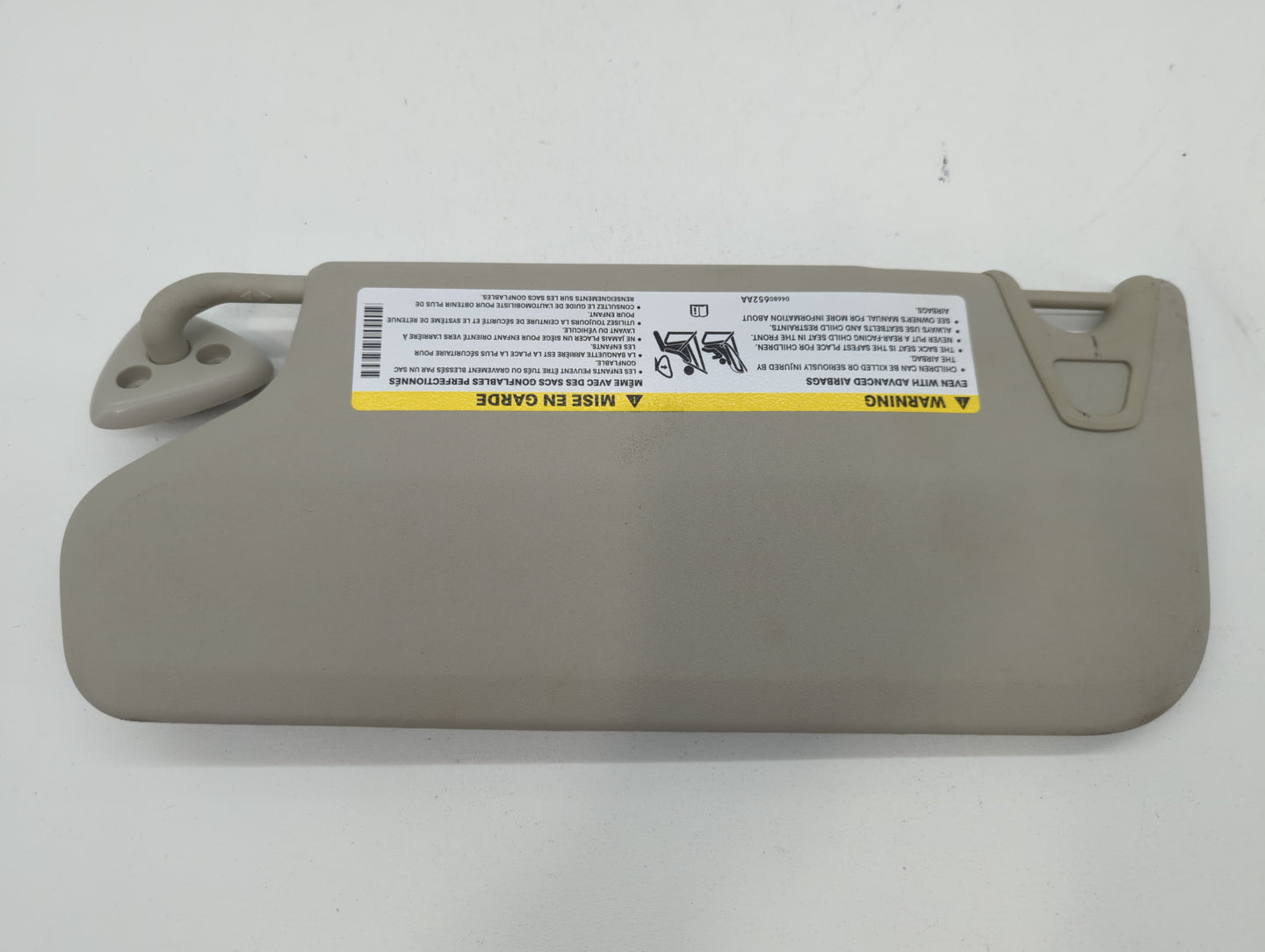 2018 Dodge Journey Sun Visor Shade Replacement Passenger Right Mirror Fits OEM Used Auto Parts - Oemusedautoparts1.com