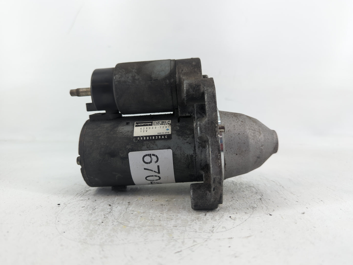 2011-2019 Dodge Journey Car Starter Motor Solenoid OEM P/N:428000-7201 04801839AC Fits OEM Used Auto Parts - Oemusedautopart