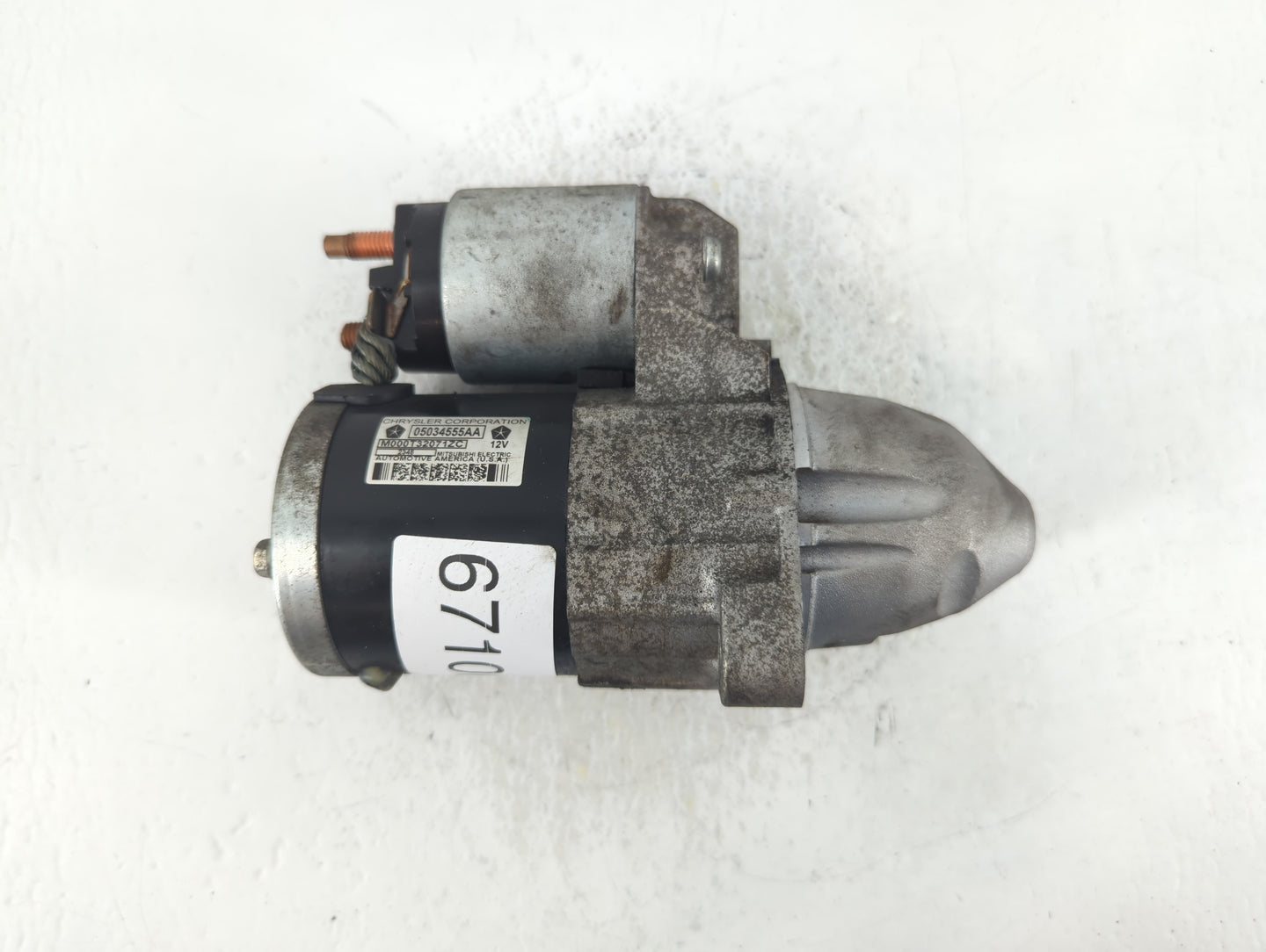 2009-2020 Dodge Journey Car Starter Motor Solenoid OEM P/N:05034555AA M000T32071ZC Fits OEM Used Auto Parts - Oemusedautopar