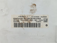 2018 Dodge Journey Instrument Cluster Speedometer Gauges P/N:68310781AA Fits OEM Used Auto Parts - Oemusedautoparts1.com