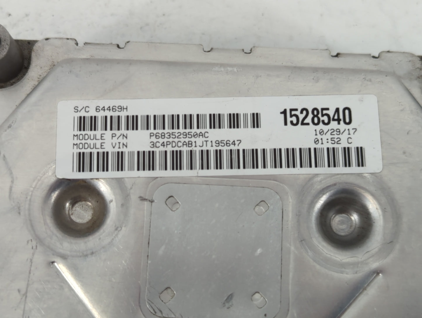 2016-2020 Dodge Journey PCM Engine Control Computer ECU ECM PCU OEM P/N:P68352950AC P68259127AB Fits Fits 2016 2017 2018 201