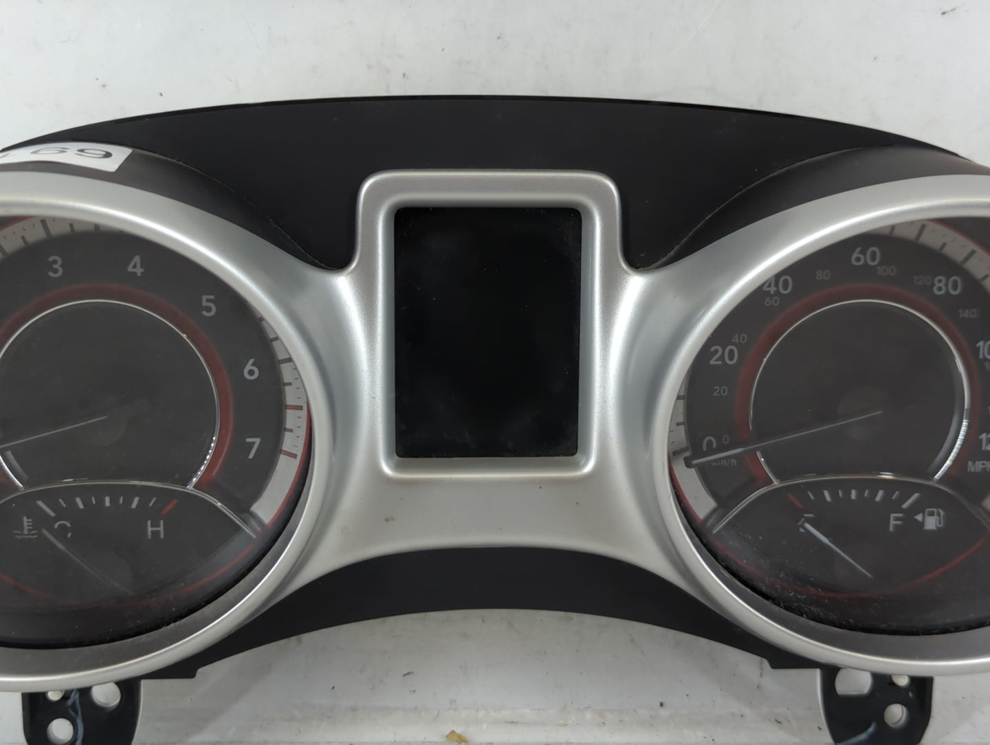 2018 Dodge Journey Instrument Cluster Speedometer Gauges P/N:68310781AA Fits OEM Used Auto Parts - Oemusedautoparts1.com