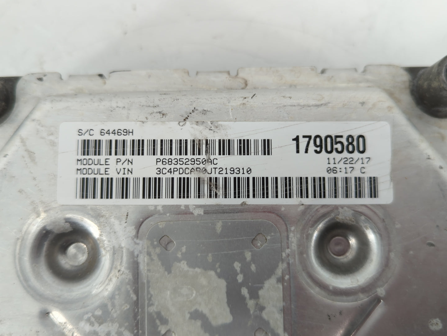 2016-2020 Dodge Journey PCM Engine Control Computer ECU ECM PCU OEM P/N:P68259127AB Fits Fits 2016 2017 2018 2019 2020 OEM U