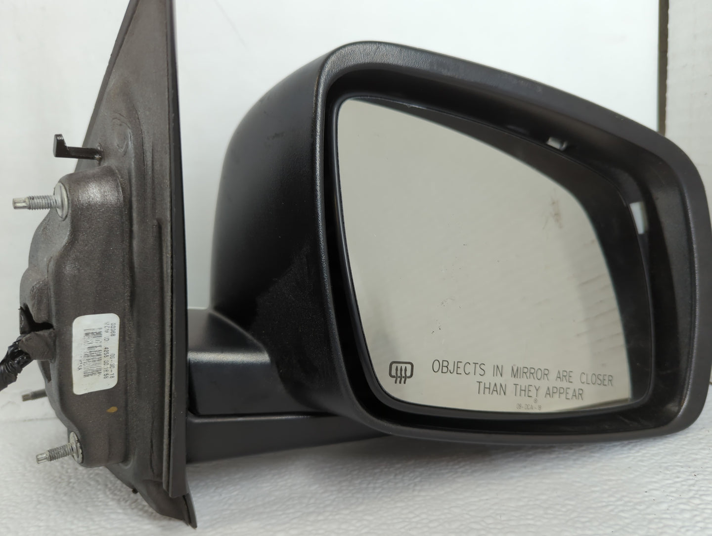 2018 Dodge Journey Side Mirror Replacement Passenger Right View Door Mirror P/N:A049549 E11026144 Fits OEM Used Auto Parts -