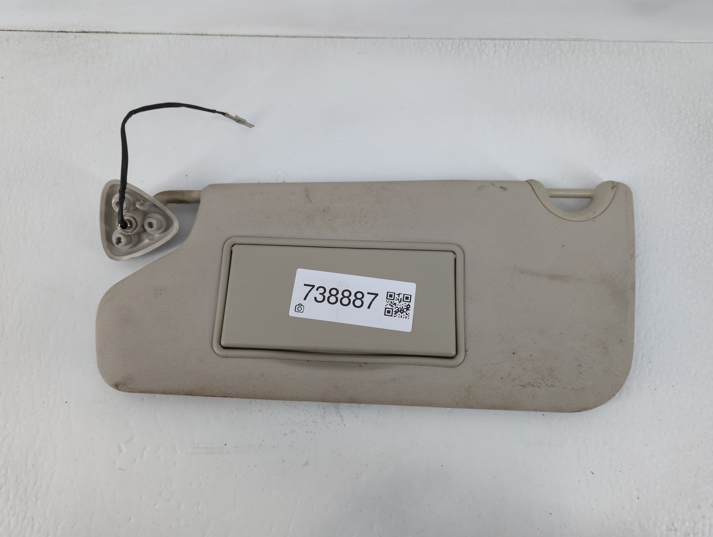 2011-2020 Dodge Journey Sun Visor Shade Replacement Passenger Right Mirror Fits OEM Used Auto Parts - Oemusedautoparts1.com