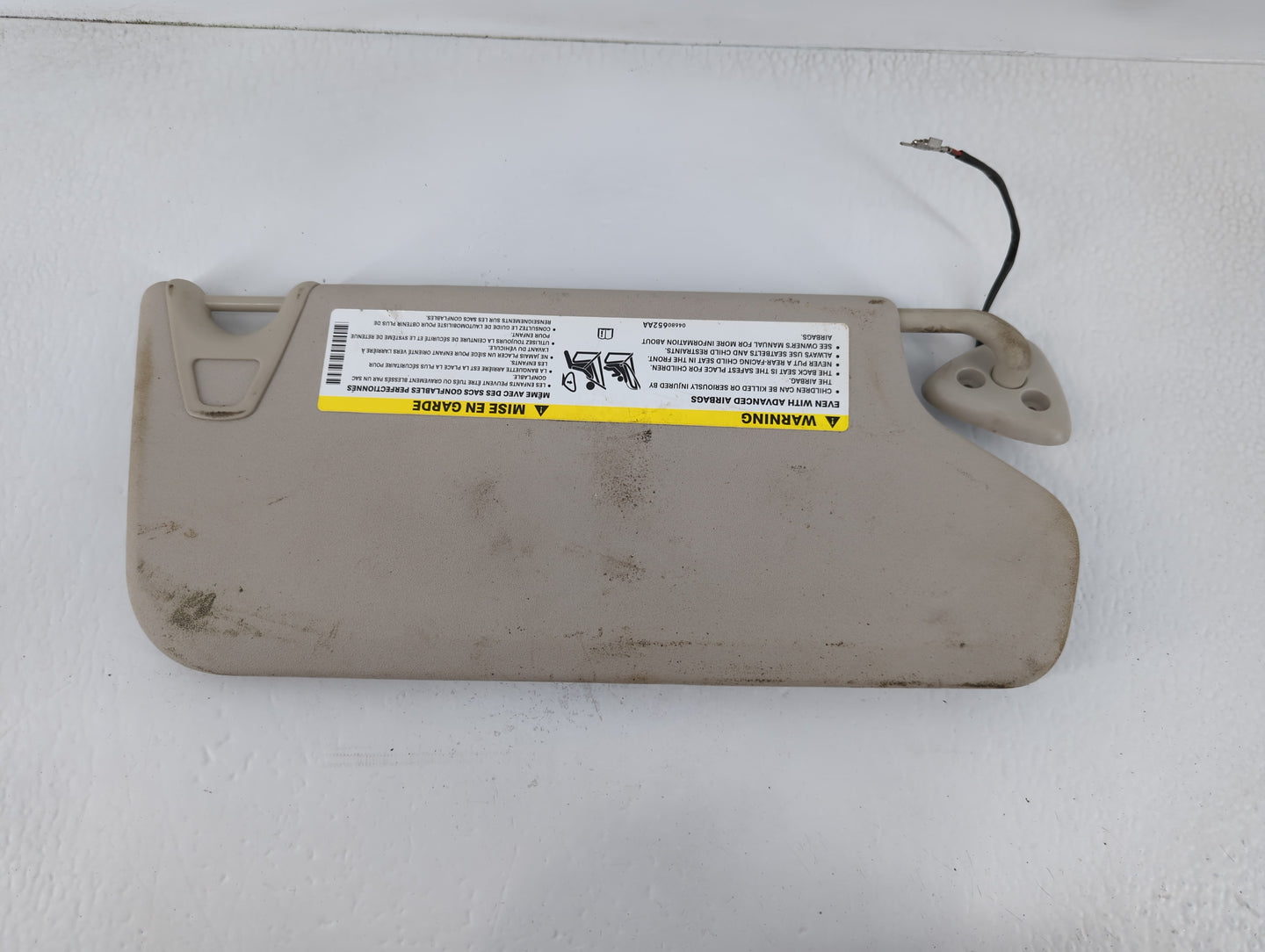 2011-2020 Dodge Journey Sun Visor Shade Replacement Passenger Right Mirror Fits OEM Used Auto Parts - Oemusedautoparts1.com