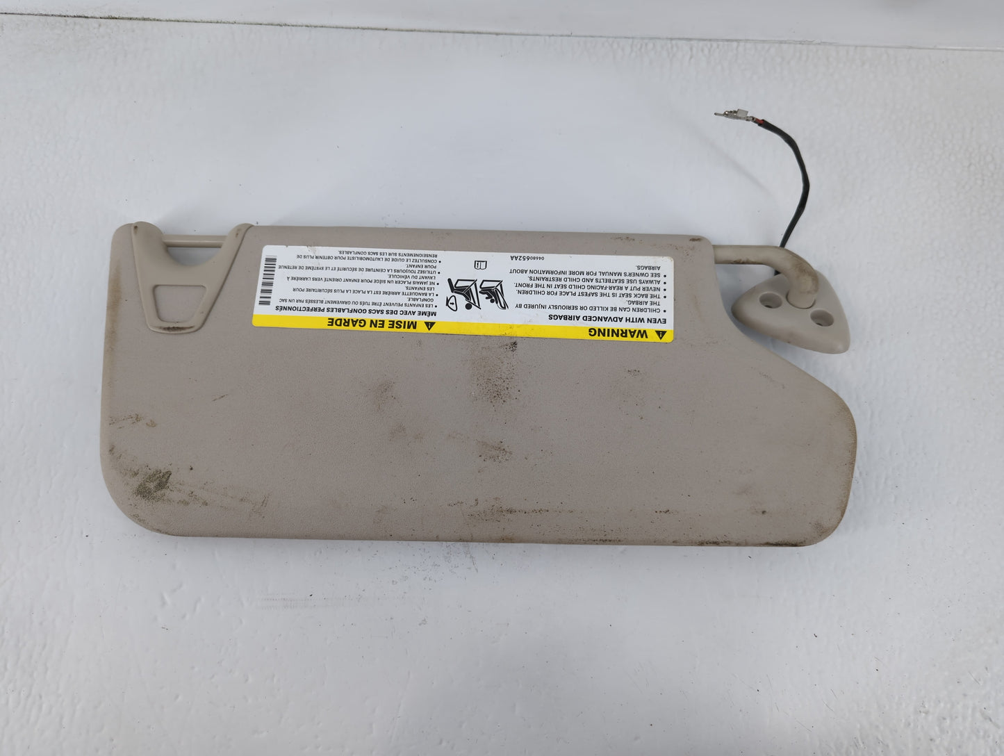 2011-2020 Dodge Journey Sun Visor Shade Replacement Passenger Right Mirror Fits OEM Used Auto Parts - Oemusedautoparts1.com