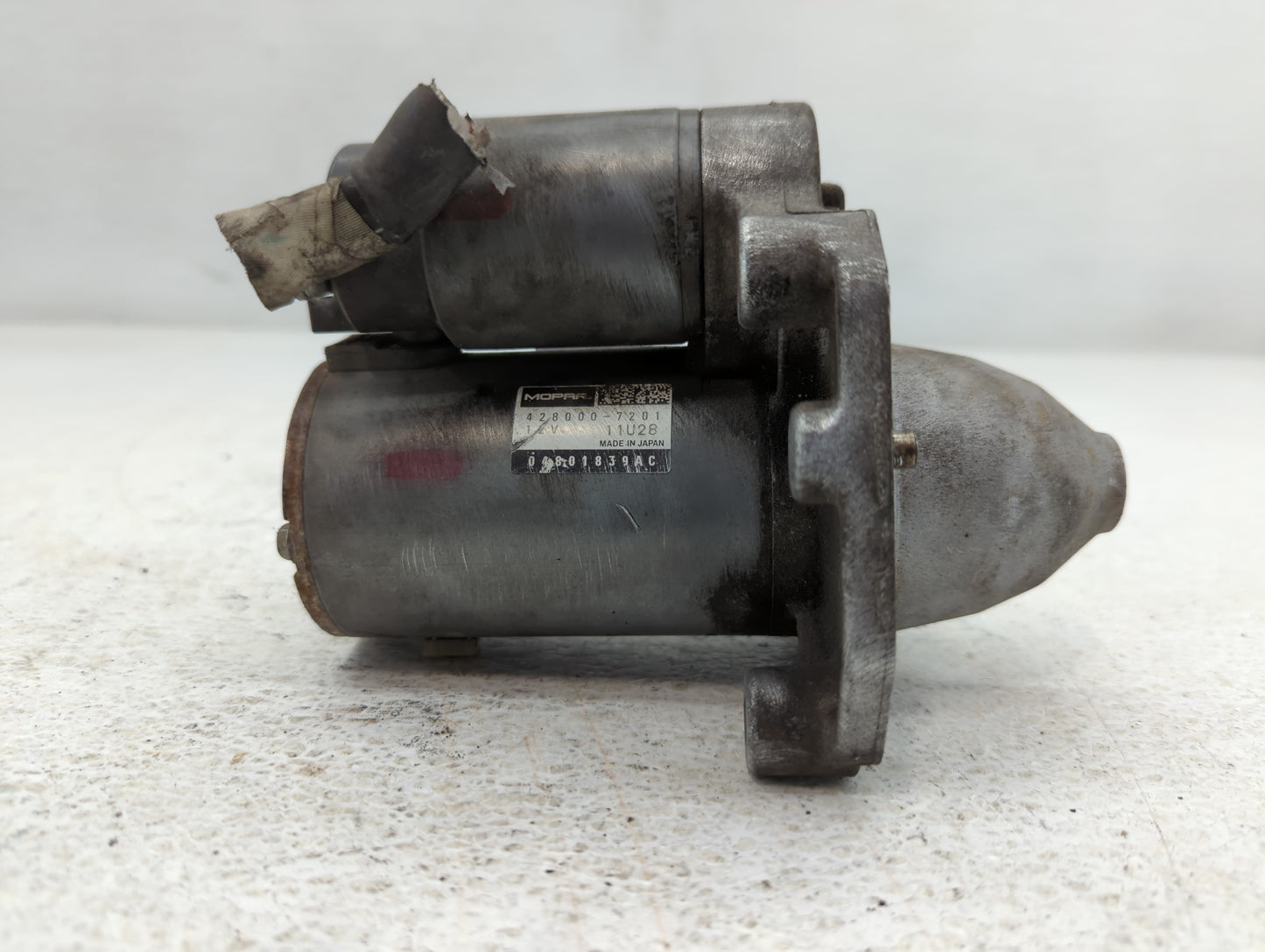 2009-2020 Dodge Journey Car Starter Motor Solenoid OEM P/N:428000-7201 04801839AC Fits OEM Used Auto Parts - Oemusedautopart