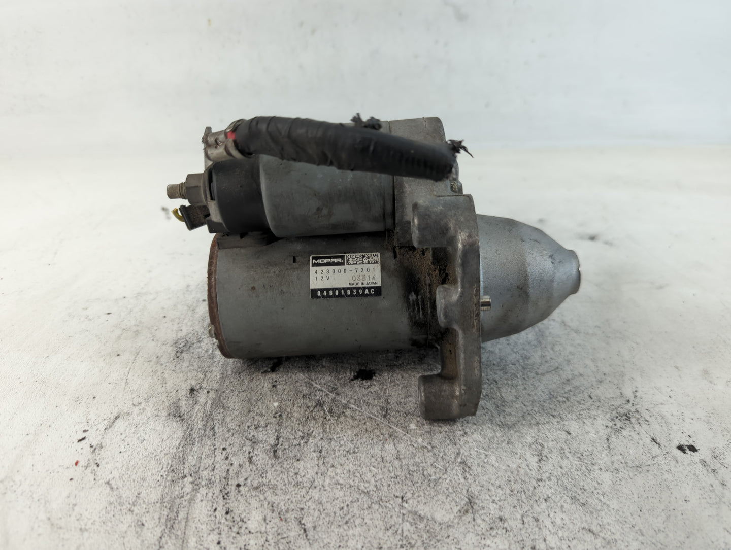 2009-2020 Dodge Journey Car Starter Motor Solenoid OEM P/N:04801839AC 428000-7201 Fits OEM Used Auto Parts - Oemusedautopart