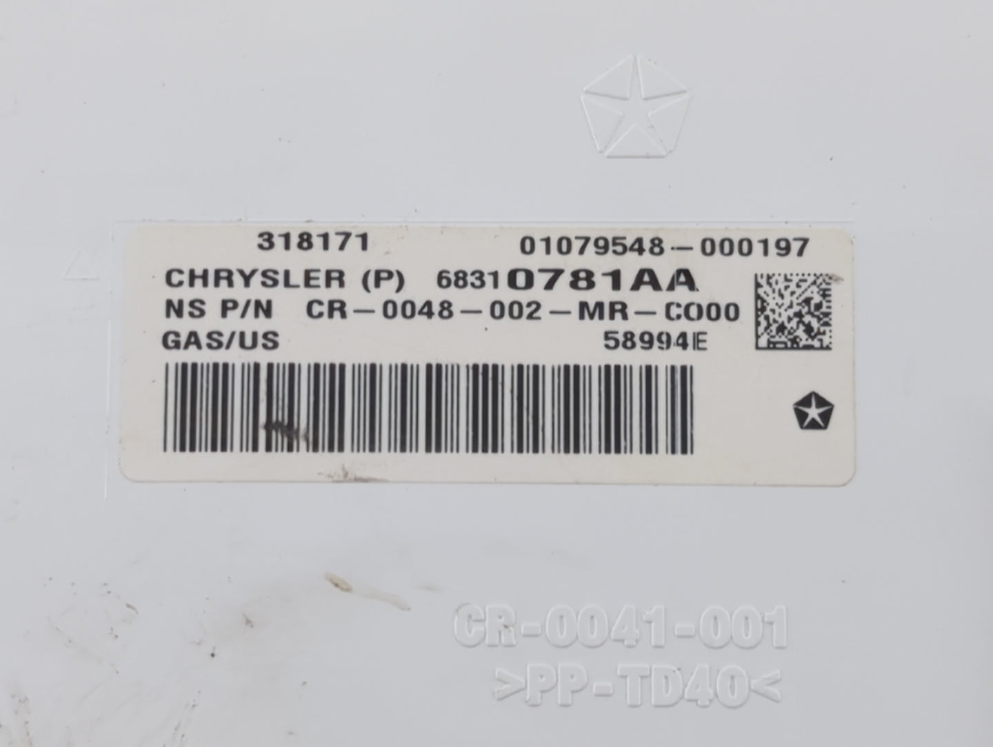 2018 Dodge Journey Instrument Cluster Speedometer Gauges Fits OEM Used Auto Parts - Oemusedautoparts1.com