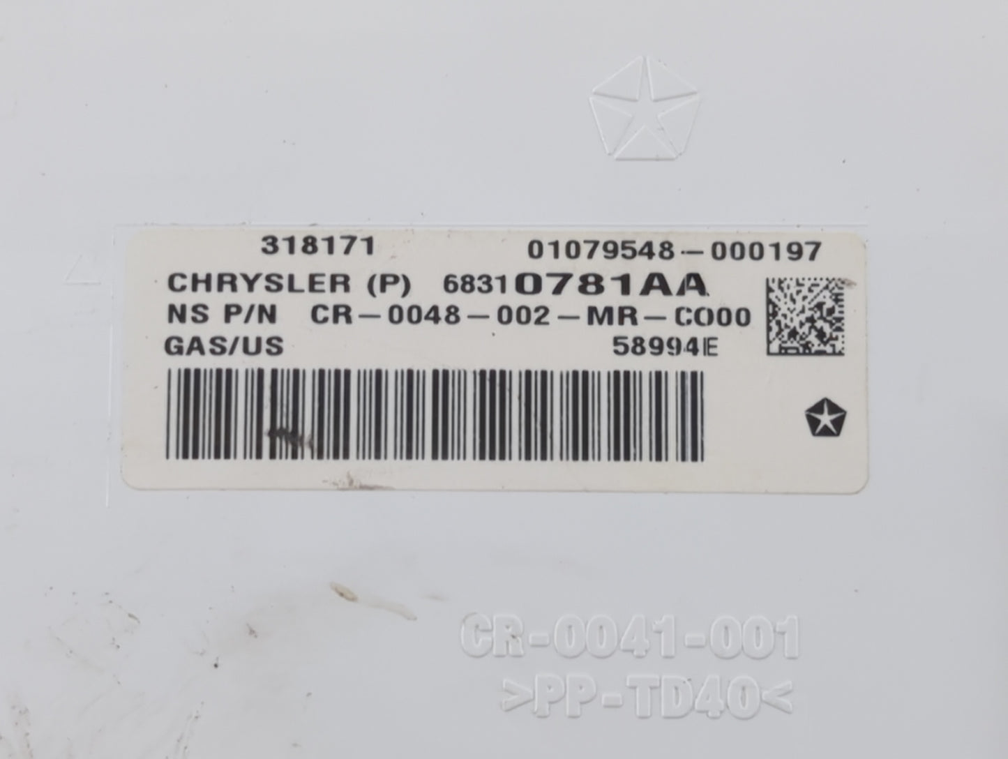 2018 Dodge Journey Instrument Cluster Speedometer Gauges Fits OEM Used Auto Parts - Oemusedautoparts1.com