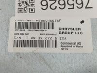 2018-2020 Dodge Journey Radio AM FM Cd Player Receiver Replacement P/N:P68209665AF Fits Fits 2018 2019 2020 OEM Used Auto Pa