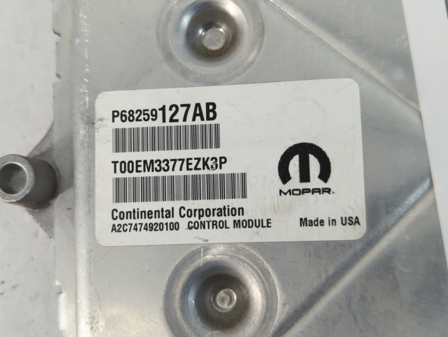 2016-2020 Dodge Journey PCM Engine Control Computer ECU ECM PCU OEM P/N:P68259127AB Fits Fits 2016 2017 2018 2019 2020 OEM U