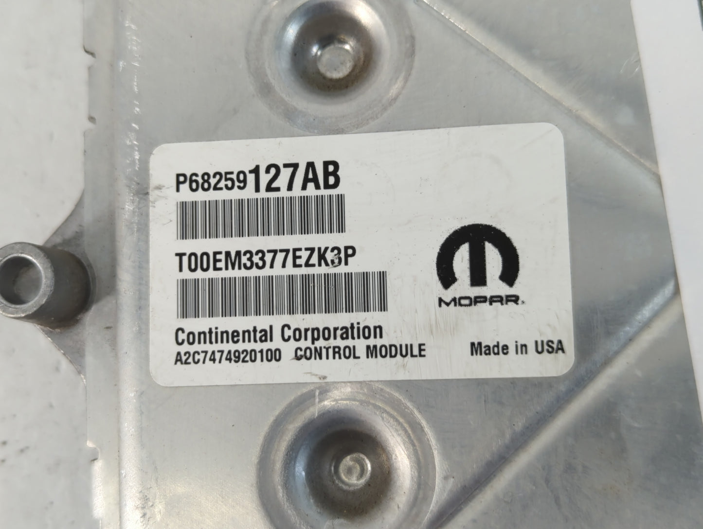 2016-2020 Dodge Journey PCM Engine Control Computer ECU ECM PCU OEM P/N:P68259127AB Fits Fits 2016 2017 2018 2019 2020 OEM U