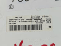 2018 Dodge Journey Instrument Cluster Speedometer Gauges P/N:68310786AA Fits OEM Used Auto Parts - Oemusedautoparts1.com