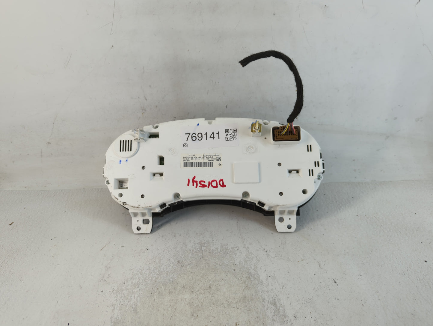 2018 Dodge Journey Instrument Cluster Speedometer Gauges P/N:68310786AA Fits OEM Used Auto Parts - Oemusedautoparts1.com