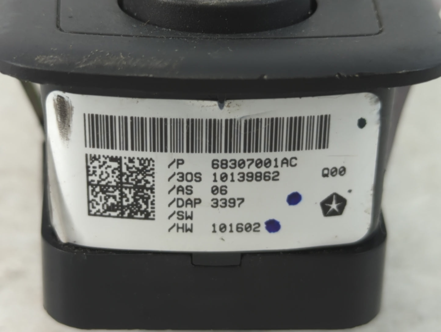 2018-2020 Dodge Journey Master Power Window Switch Replacement Driver Side Left P/N:68307001AC Fits Fits 2018 2019 2020 OEM 