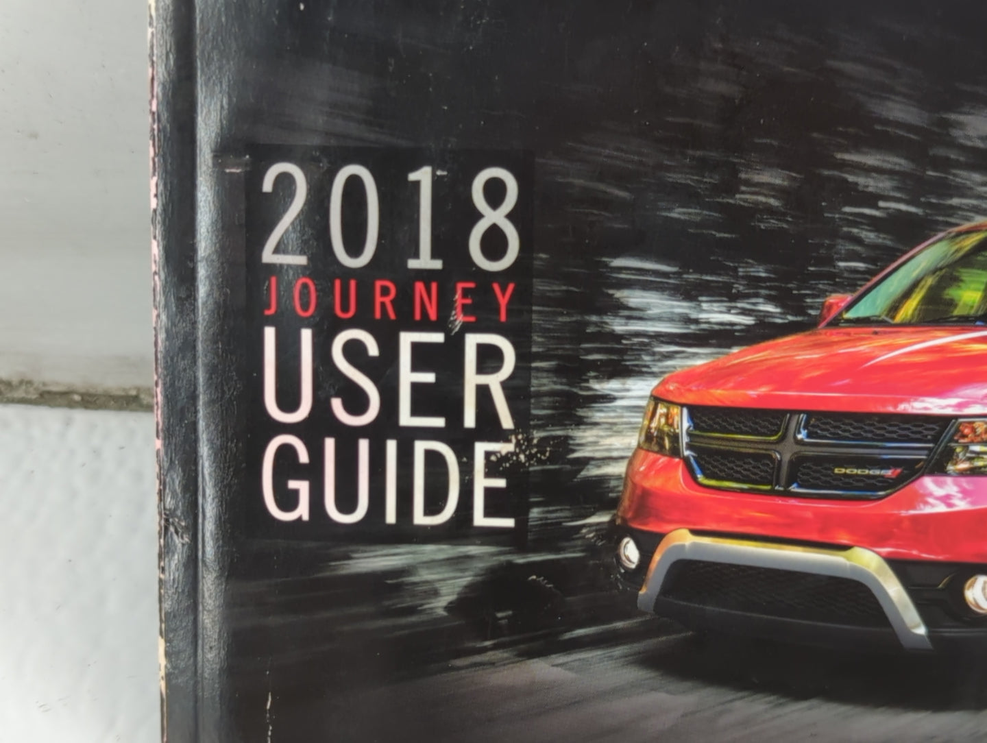 2018 Dodge Journey Owners Manual Book Guide OEM Used Auto Parts - Oemusedautoparts1.com