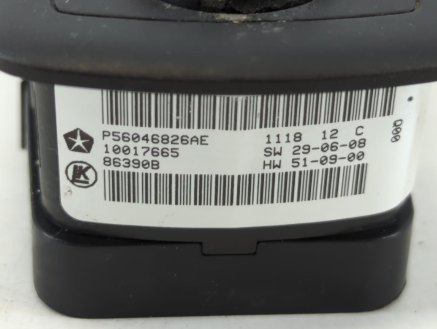 2018 Dodge Ram 1500 Master Power Window Switch Replacement Driver Side Left P/N:P56046826AE Fits OEM Used Auto Parts - Oemus