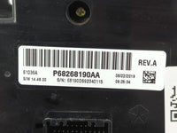 2018 Dodge Ram 1500 Climate Control Module Temperature AC/Heater Replacement P/N:P68268190AA Fits OEM Used Auto Parts - Oemu