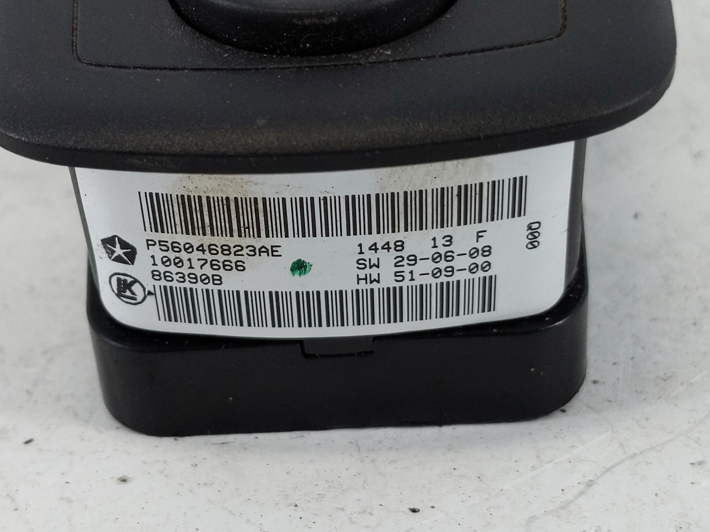 2018 Dodge Ram 1500 Master Power Window Switch Replacement Driver Side Left P/N:P56046823AE Fits OEM Used Auto Parts - Oemus