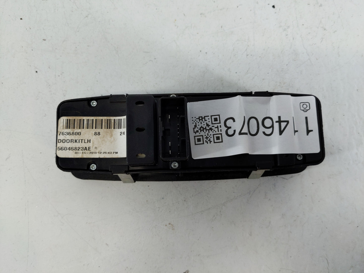 2018 Dodge Ram 1500 Master Power Window Switch Replacement Driver Side Left P/N:P56046823AE Fits OEM Used Auto Parts - Oemus