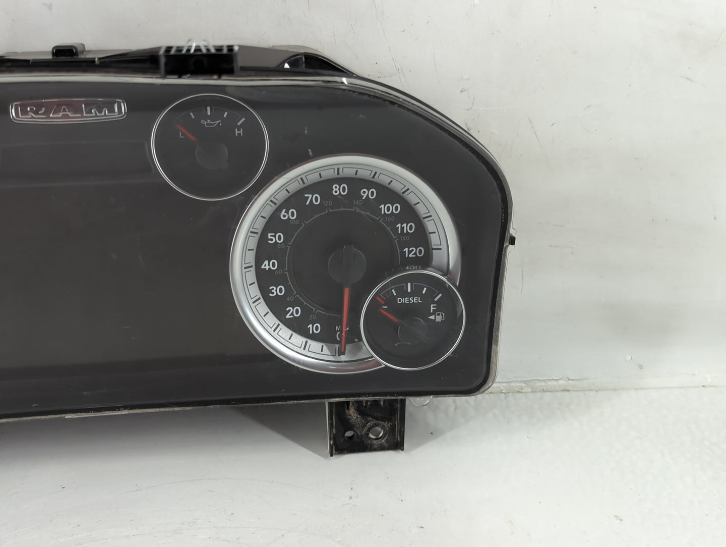2018 Dodge Ram 1500 Instrument Cluster Speedometer Gauges P/N:P68340654AB Fits OEM Used Auto Parts - Oemusedautoparts1.com
