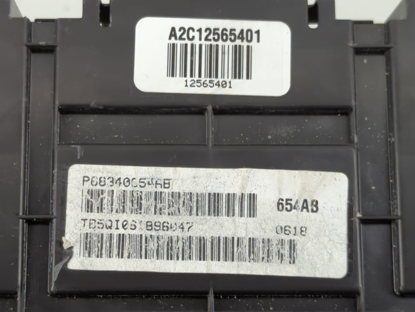 2018 Dodge Ram 1500 Instrument Cluster Speedometer Gauges P/N:P68340654AB Fits OEM Used Auto Parts - Oemusedautoparts1.com