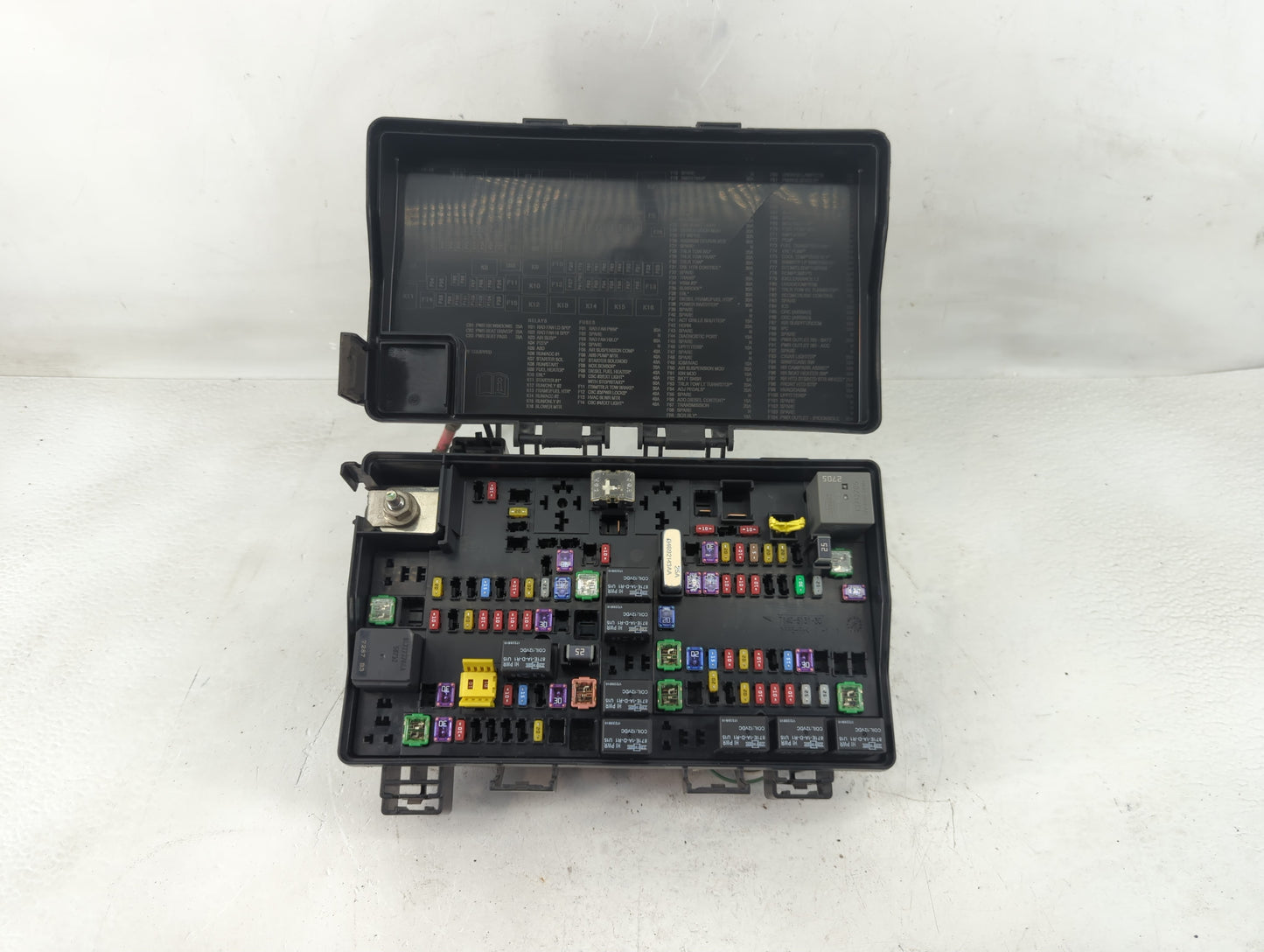 2018 Dodge Ram 1500 Fusebox Fuse Box Panel Relay Module P/N:P68322373AC Fits OEM Used Auto Parts - Oemusedautoparts1.com