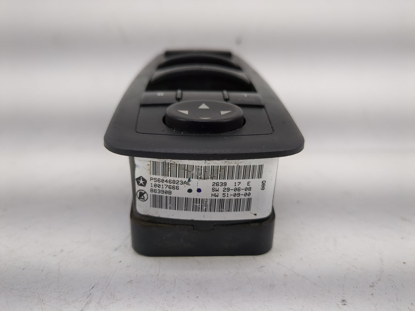 2018 Dodge Ram 1500 Master Power Window Switch Replacement Driver Side Left P/N:P56046823AE Fits OEM Used Auto Parts - Oemus