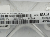 2018 Dodge Ram 1500 PCM Engine Control Computer ECU ECM PCU OEM P/N:P68243303AB Fits Fits 2016 2017 2019 2020 OEM Used Auto 