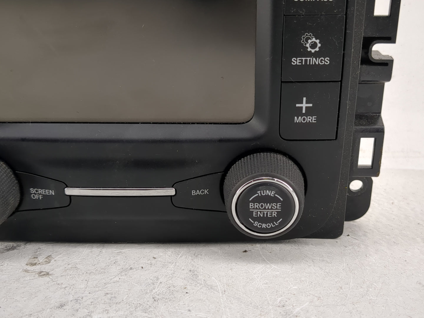 2018 Dodge Ram 1500 Radio AM FM Cd Player Receiver Replacement P/N:P68365210AC Fits Fits 2019 2020 OEM Used Auto Parts - Oem