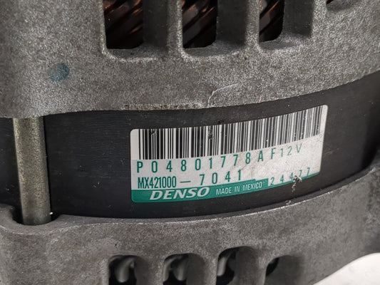 2018 Dodge Ram 1500 Alternator Replacement Generator Charging Assembly Engine OEM P/N:MX421000-7041 P04801778AF Fits OEM Used Auto Parts