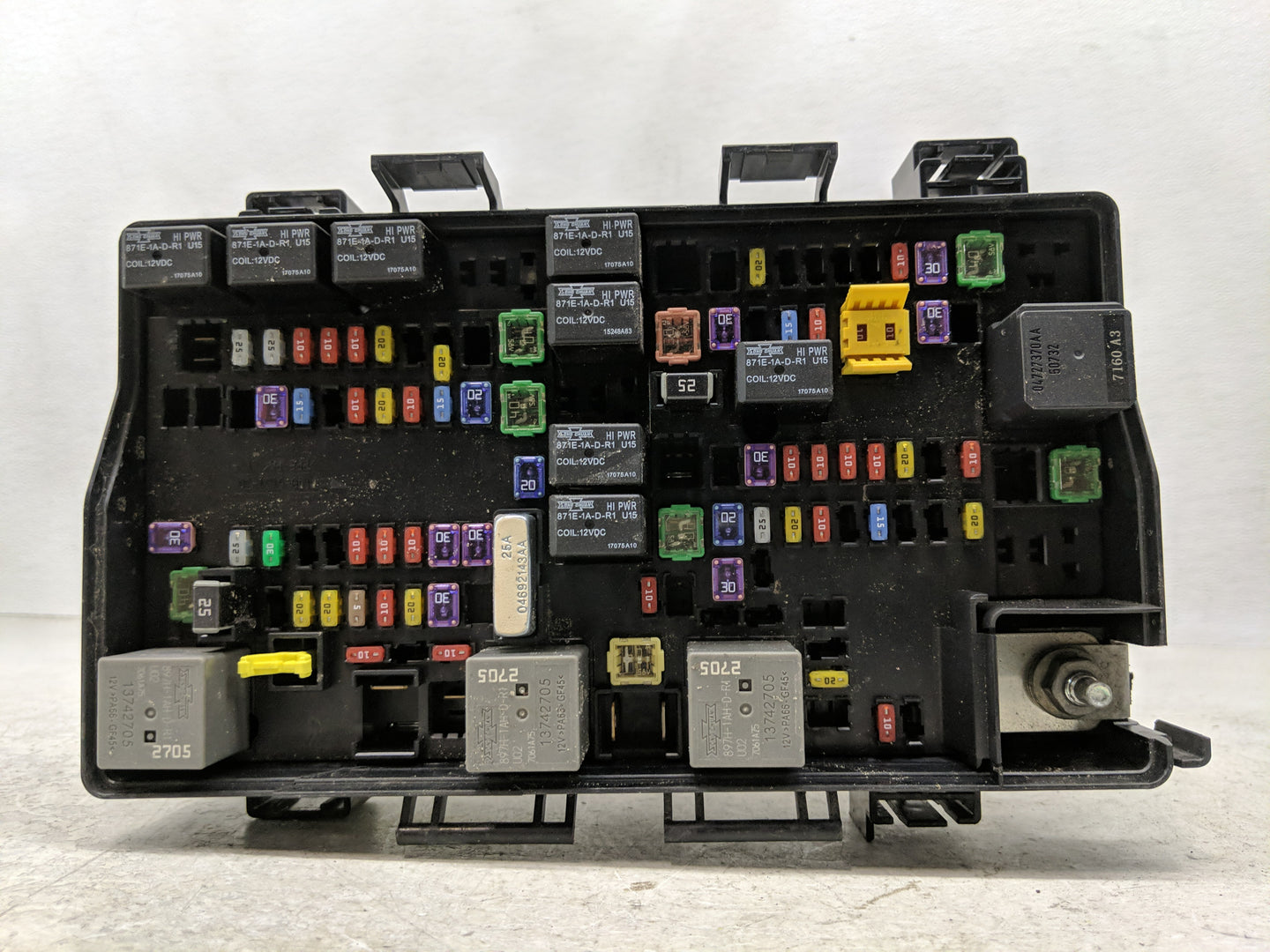 2018 Dodge Ram 1500 Fusebox Fuse Box Panel Relay Module P/N:P68322371AB B Fits OEM Used Auto Parts - Oemusedautoparts1.com