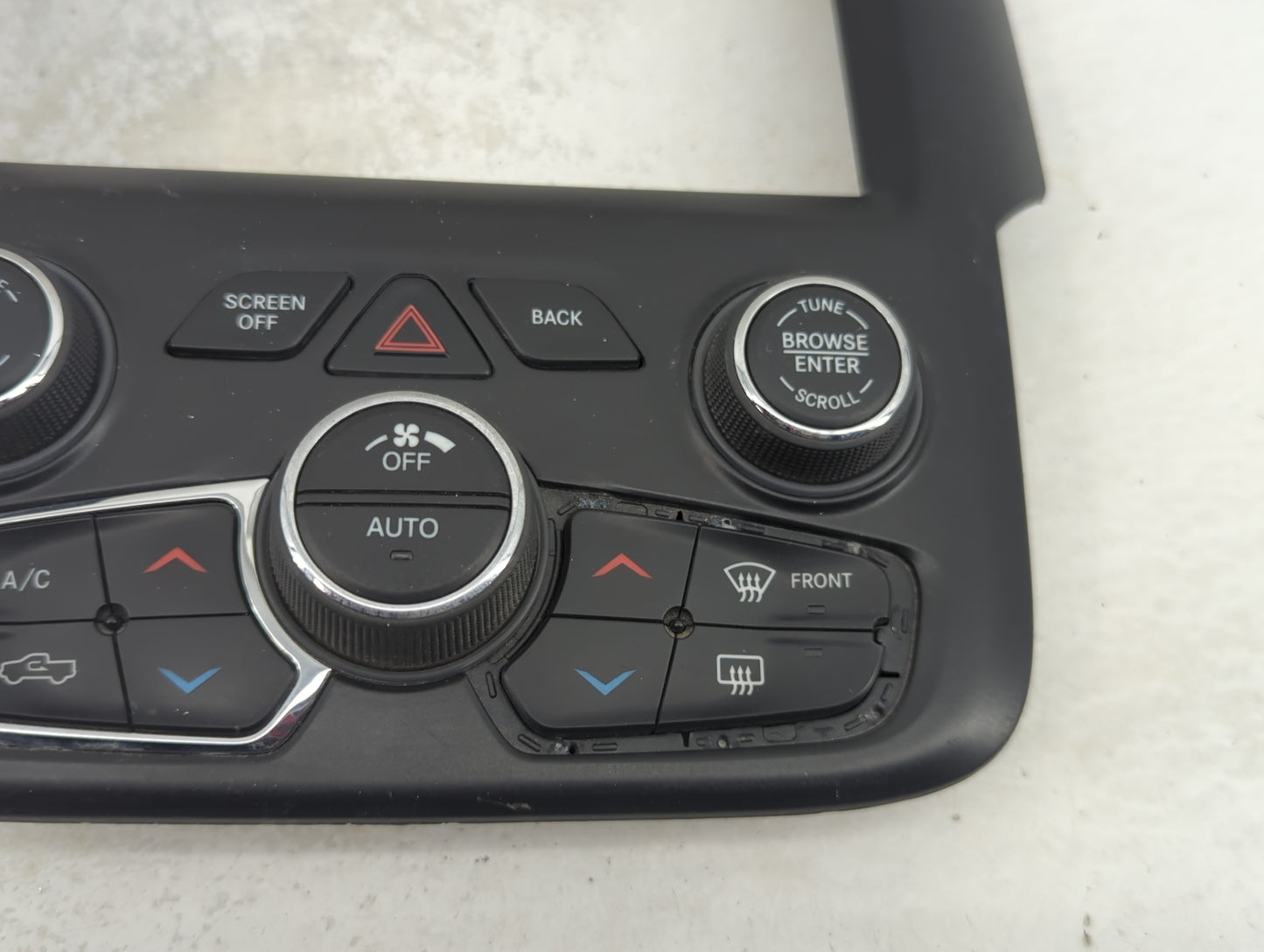 2018 Dodge Ram 1500 Climate Control Module Temperature AC/Heater Replacement P/N:1UJ97DX9AC P68186217AC Fits OEM Used Auto P